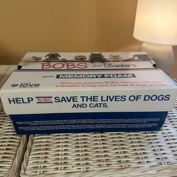 BOBS by sketchers Black Leopard Print Sneakers - Picture 2 of 9